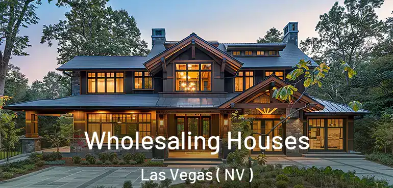  Wholesaling Houses Las Vegas ( NV )
